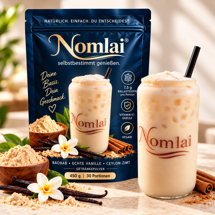 Nomlai ® Natürliches Getränkepulver– 450 g - 30 Portionen à 15 g